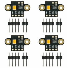 4X GY-AS7341 Sichtbares Infrarot-Farbspektrometer-Sensormodul Farbtemperatur Beleuchtungsstärke Farbmessung Erkennung A