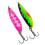 Metal Construction Spoon Lures Casting Spinner Baits Treble Hook Fishhooks Set A05 5