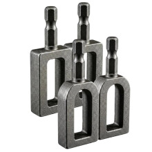 Wire Twister Tool for Drill 2x 9+2x 11 Electric Drill Wire Twisting Tool W/H 1/4" Hex Shank for Fence Repair Rebar Tying