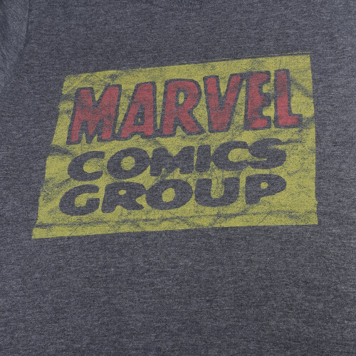Marvel (M, Navy Heather) Marvel Mens Comics Group T-Shirt 2