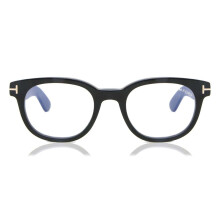Tom Ford FT5807-B 001 Blue-Light Block Men New Eyeglasses