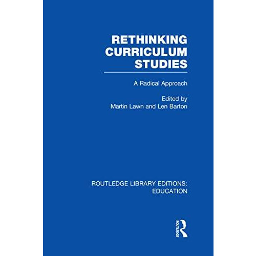 Rethinking Curriculum Studies Hardcover Book