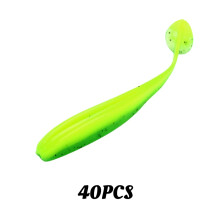 (Green)Leurre appâts doux goût salin odeur de poisson poisson poisson bionique accessoires d'extérieur pêche