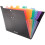 2X Expanding File Folders Letter Size 7 Pockets Accordion Document Organizer A4 Plastic File Folder Document Organizer 4
