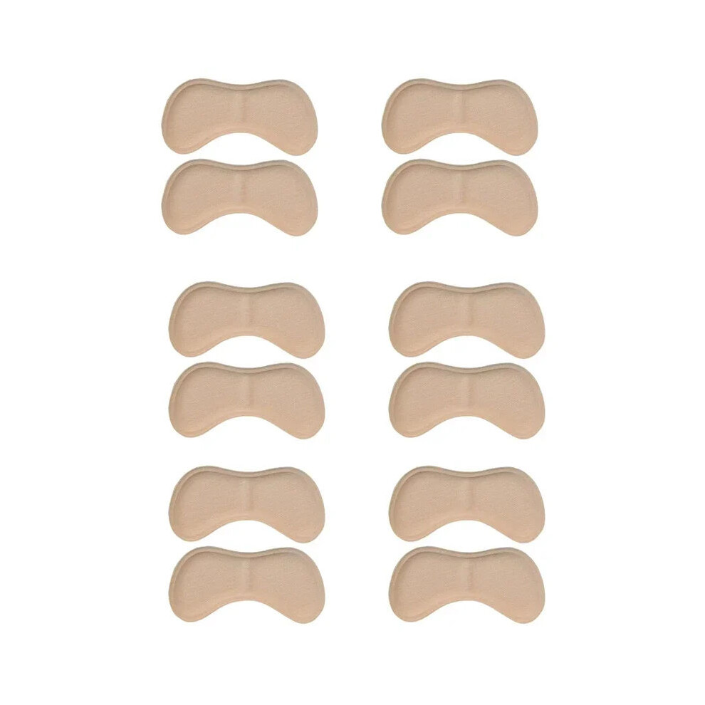 Heel Insoles Patch Pain Relief Anti-wear Cushion Pads Feet Care Heel Protector Adhesive Back Shoes Insert Insole 6 pairs skin
