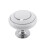 2 x Ceramic Door/Wardrobe/Cabinet/Cupboard Knob Handle Drawer White 8