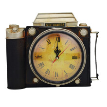 Metal Key Box Safe Camera Design With Clock Security Organiser Home Decoration