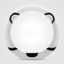 (StyleD) Style Cartoon Steering Wheel Cover With Short Plush Material Winter For Perfect