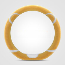 (StyleL) Style Cartoon Steering Wheel Cover With Short Plush Material Winter For Perfect