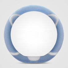 (StyleH) Style Cartoon Steering Wheel Cover With Short Plush Material Winter For Perfect