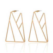 (Gold) Fashionable Alloy Geometric Earrings For Women Ideal Occasions Special For