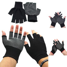 (12pair Mixed) 12 Pair Lightweight Fingerless Bike Gloves Anti Slip Sunscreen for Cycling Motorcycle Outdoor Workout