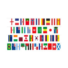 (17.5m) 48 countries Flag for World Cup 2026 Party Decorations World Cup Banner String