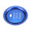 Blue Aluminium Alloy Ignition Button Cover for 18