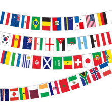 (1pc) For World Cup Bunting with Flags from all 48 Countries Perfect wall decor for enthusiasts of British culture. Living Room Wall Decor