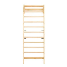 Espalier de Madera Maciza-Duoku-Escala Sueca de Pared de 10 Niveles, Capacidad de Carga de 100 kg