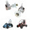 17mm Steering Knuckle Flange Set 4