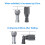 Remote Joystick for Potensic ATOM2/S FPV Remote Control Foldable Thumb Rocker Replace Controller Stick A 7