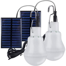 Tragbare Solarlampe – NO NAME – Einzigartiges Modell – LED – 4–6 Stunden Akkulaufzeit – 50.000 Stunden Lebensdauer