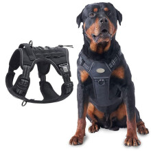 Anti-Zug-Hundetrainingsgeschirr, verstellbare reflektierende Trainingsweste für Haustiere, Easy Control XL