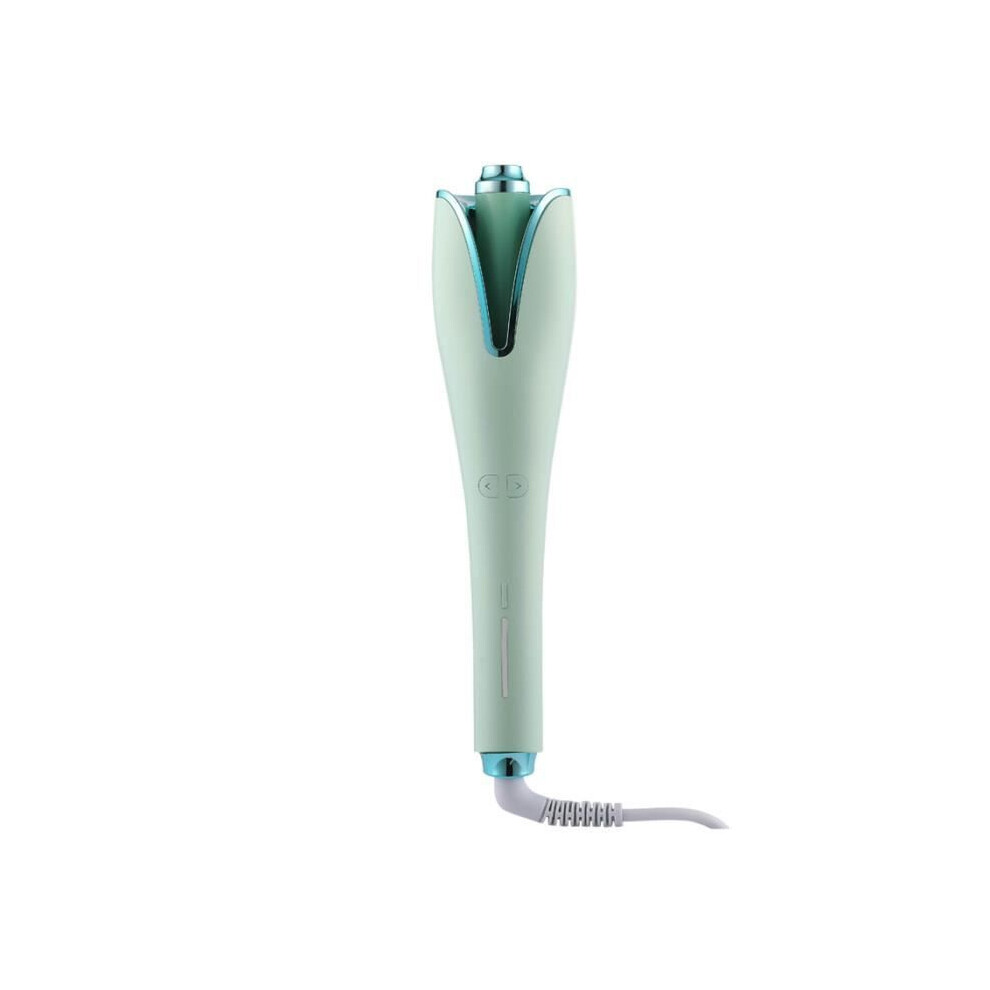 SPECOOL Automatic Curling Iron - 28mm - Temperature Control - 360 Swivel Cord - Green
