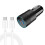 Φορτιστής αυτοκινήτου - Διπλός PD 40W - 2 x USB-C - Καλώδιο USB-C 1m - 12–24V (iPhone/iPad/Samsung) 1