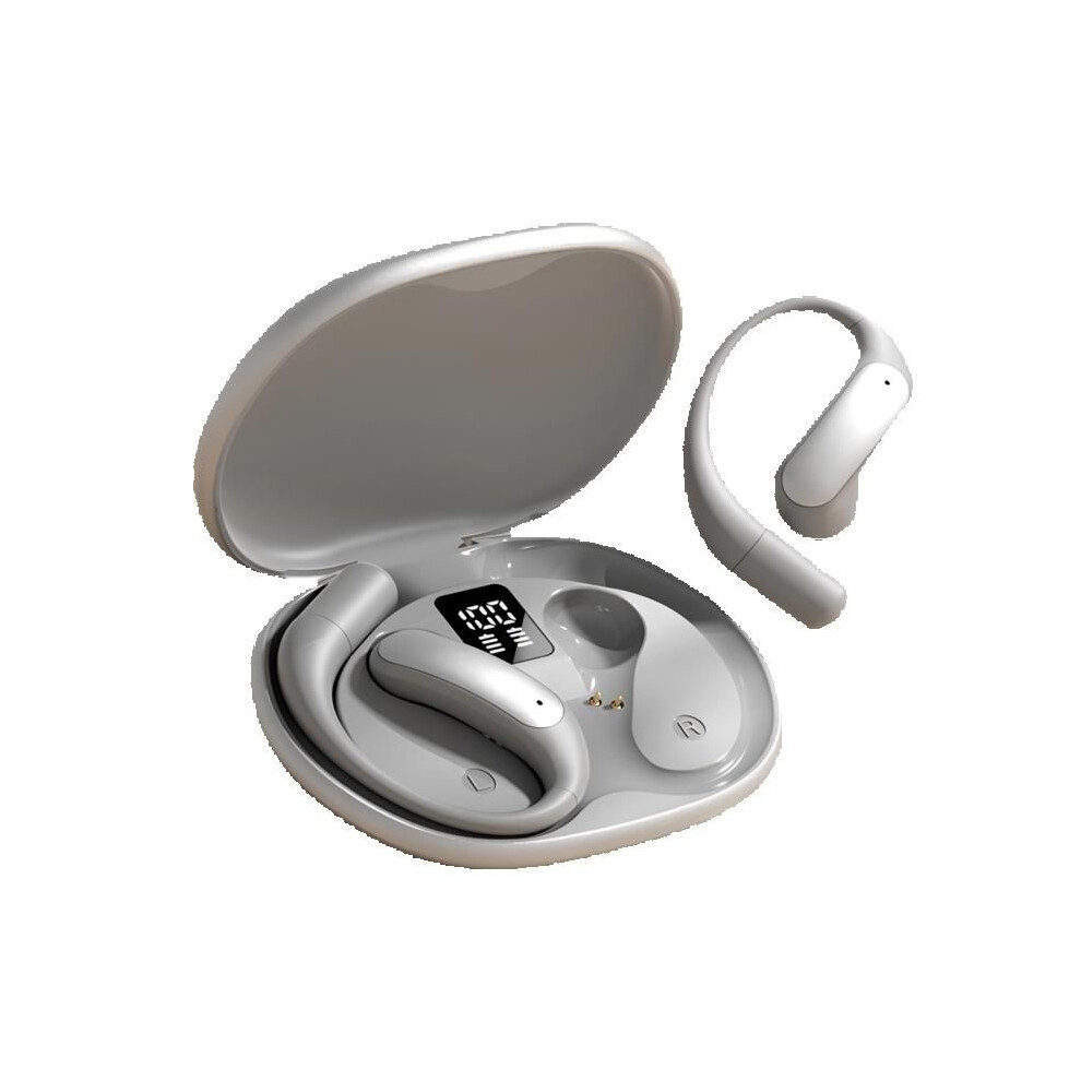 Wireless Earphones - GSQZLTE - HiFi Stereo Bass - Ergonomic Design - 60H Playtime - Open Earbuds Bluetooth 5.4