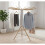 Telescopic Octopus Clothes Dryer, 16 Rods, Beech Wood 2