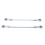 255mm Go Kart Steering Tie Rod Kit 8mm 3