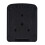 2X Key Lock Box Wall Mounted 4 Digit Combination Lock Box for House Key  Security Key Storage Lock Box Black 4