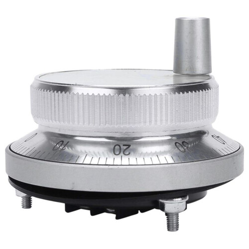 3X Hand Wheel Handle Kit 5V Manual Pulse Generator Cnc Machine Tool Rotary Encoder Electronic Hand Wheel,60Mm 1