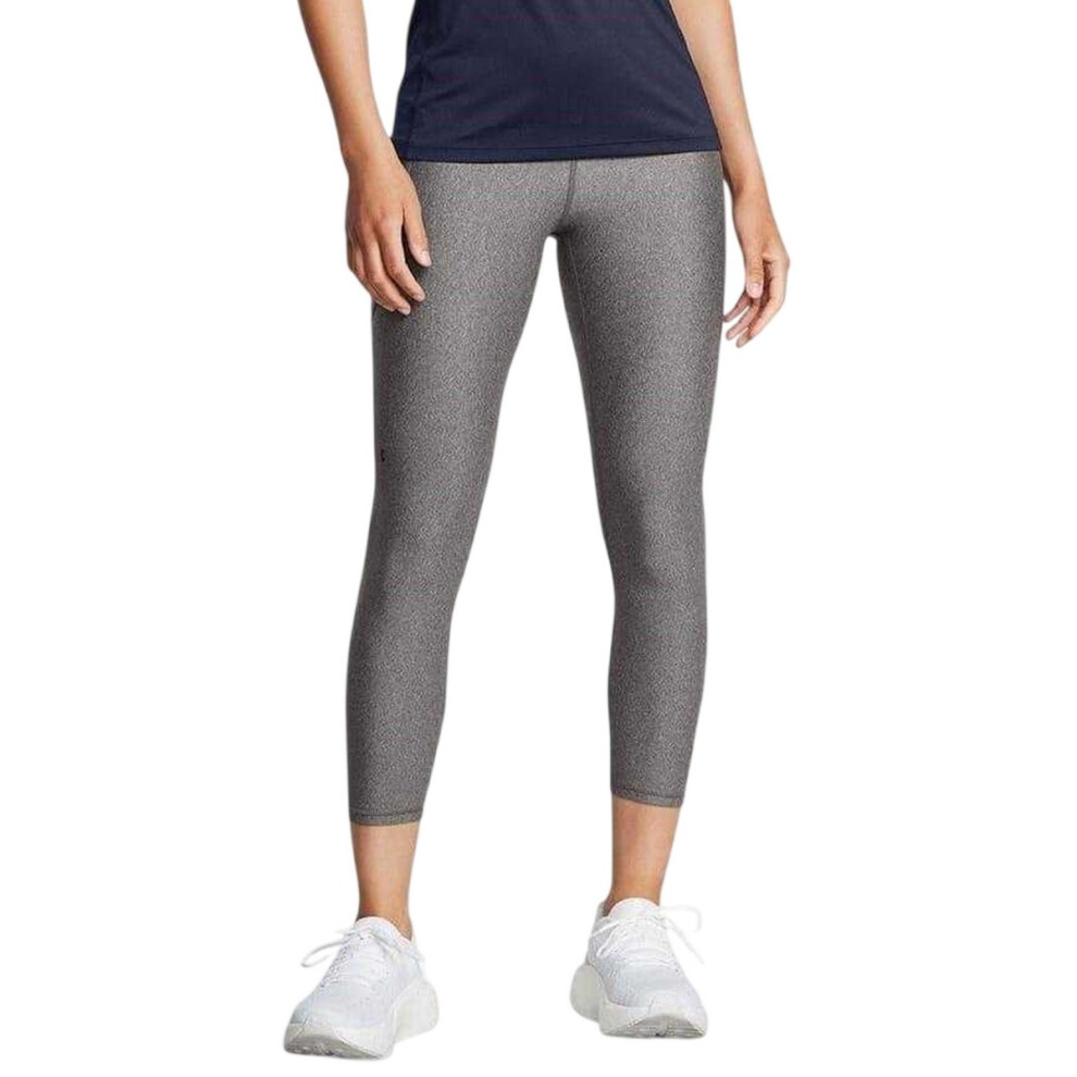 Under Armour (14 Uk, Charcoal/Black) Womens/Ladies Heatgear Leggings Black
