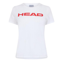 (8 UK, White/Red) Head Womens/Ladies Lucy Jersey Crew Neck Short-Sleeved T-Shirt
