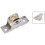10pcs 1.6cm Dia Single Roller Window Pane Pulley Doors Wheel Silver + Gold 2