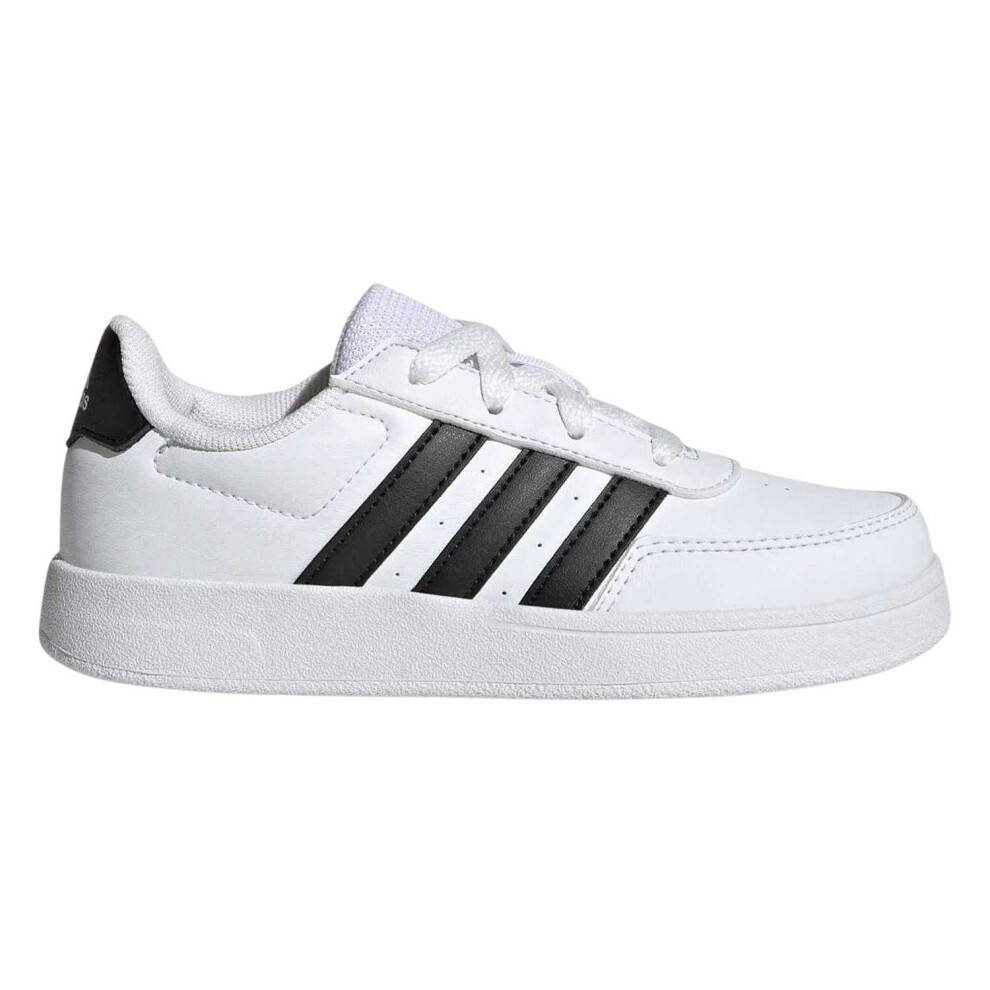 Adidas (10 Uk Child, White/Black) Childrens/Kids Breaknet 2.0 Trainers