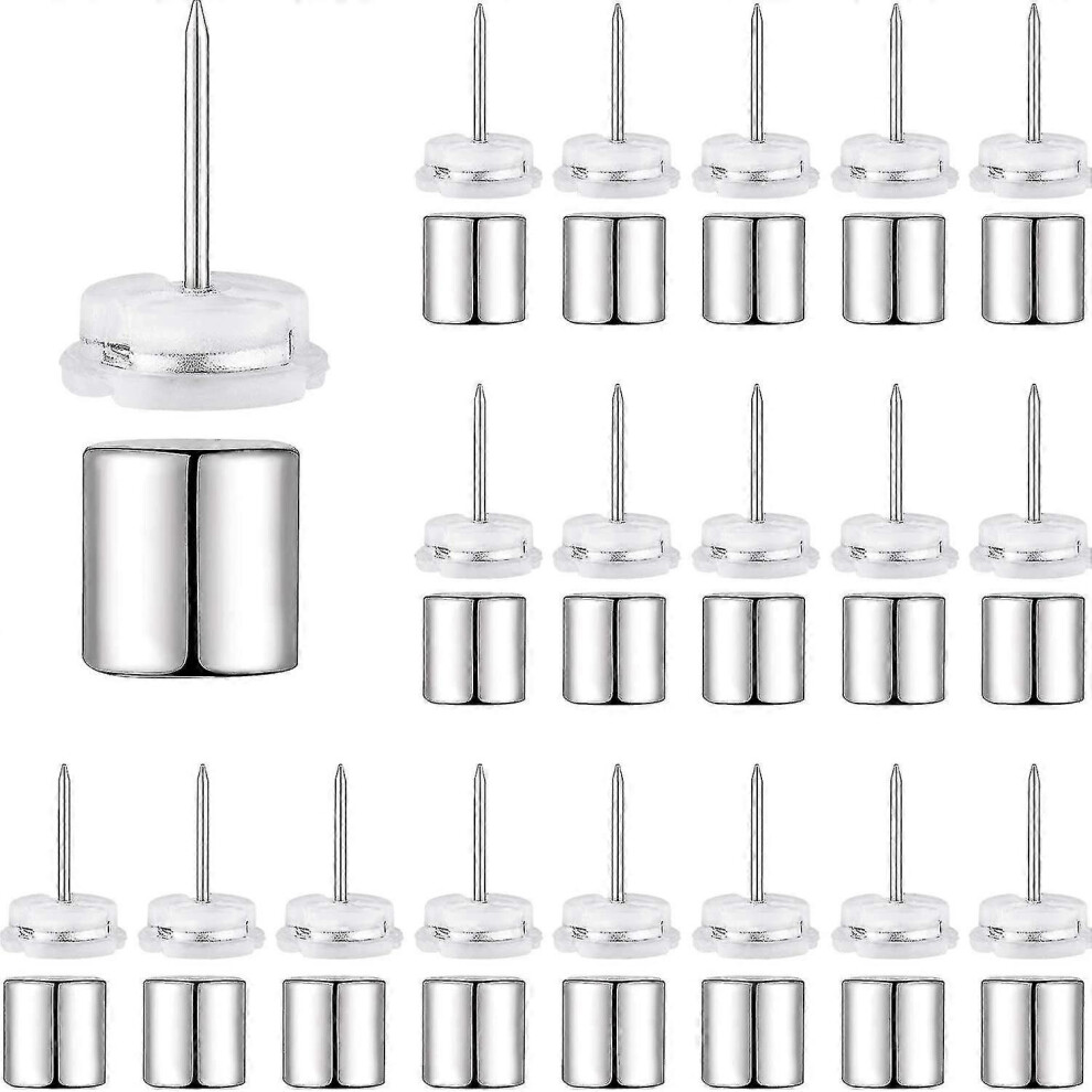 Ghyt Magnetic Pushpins for Walls & Bulletin Boards, 10 Pcs