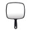 European Favorite! Rectangular Handheld Barber Mirror w/ Handle – 2 Colors, for Salon & Makeup 1