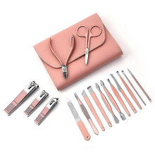 Set Manicure 16 in 1 Rosa Oro Rosa 1,1x3,2x5,7