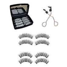 24P KS023D Natural Look No-Glue Dual Magnetic Eyelashes Set