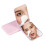 Pink Lightweight Portable LED Vanity Mirror, 1X/2X Magnification 1