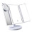 LED Tri-Fold Makeup Mirror, Touch Screen Illuminated, 180 Adjustable Cosmetic Mirror 1