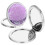 Multi 7x7x1.2cm 2pcs Cute Mini Folding Makeup Mirror, Round Portable Compact Travel Mirror 1