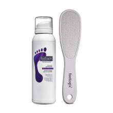Kit de pedicura RegularPediceuticals para el cuidado de los pies: suavizante de callos y lima para pies.