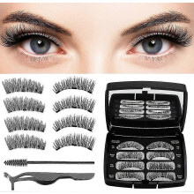 Magnetic Eyelashes Set, 3D Artificial Lashes