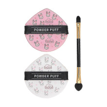 Professional Double Headed Eyeshadow Applicator Makeup Puff Set