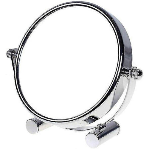 Compact & Portable 5x Magnification Rotatable Makeup Mirror