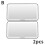 2pcs Rechargeable LED Car Sun Visor Makeup Mirror, 3 Light Modes 1
