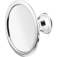 Fogless Shower Mirror with Suction Cup, 360 Rotating Makeup & Shaving Mirror