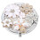 1pc Exquisite Mini Daisy Folding Mirror, Portable Makeup Mirror 1