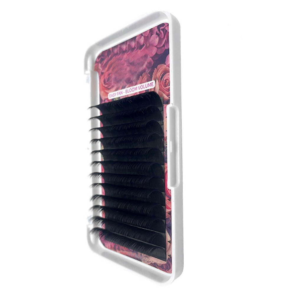 D Curl 0.07 13mm Black False Lashes for Daily Makeup & Cosplay